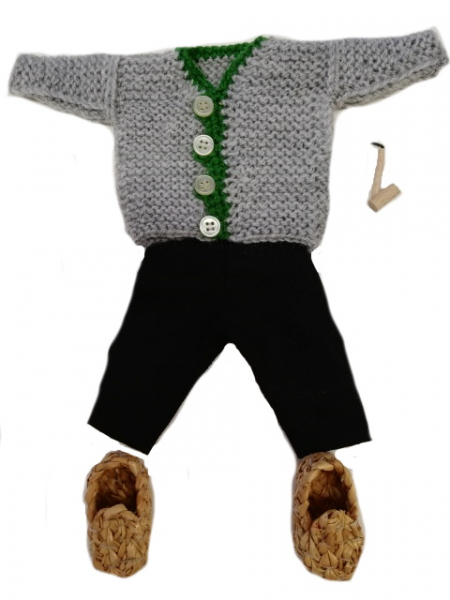 Kleidung für Grossvater als Erzählfigur 30 cm